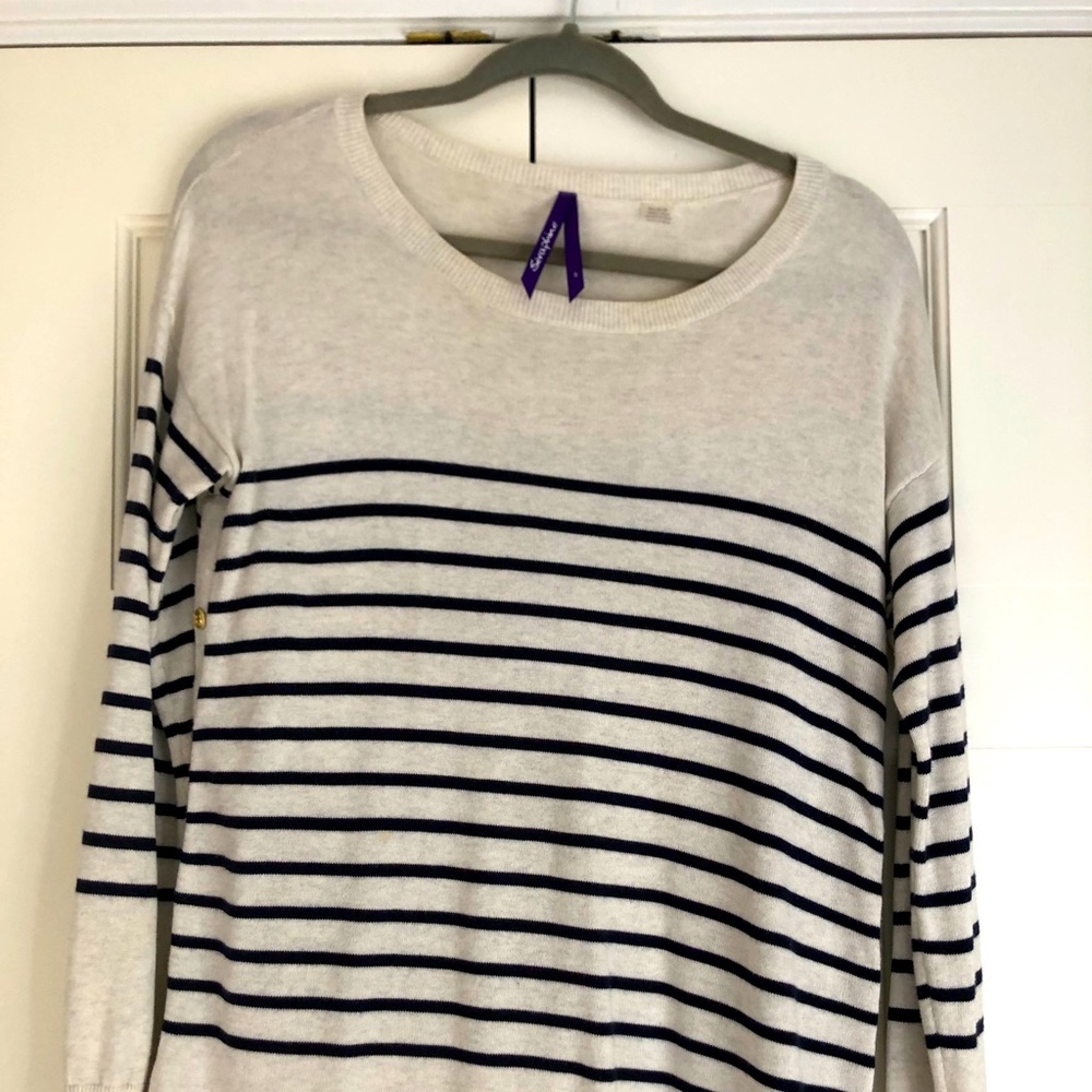 Seraphine maternity and nursing sweater!